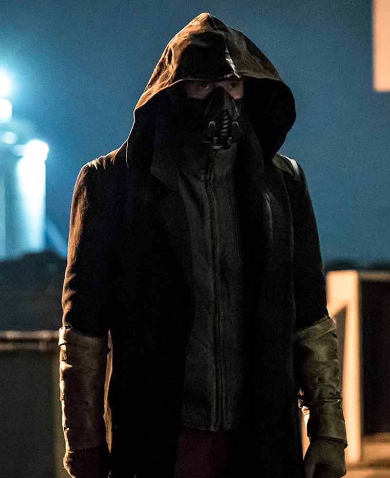 Flash Season 5 Cicada Leather Coat